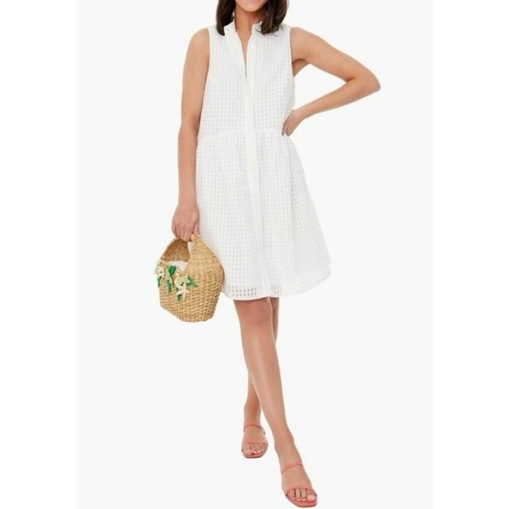 Tuckernuck White Sleeveless Mini Dress